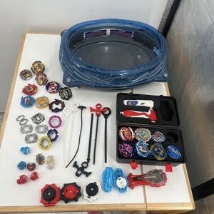 Beyblade Lot Collection Spinning Tops (See‎ Pics)